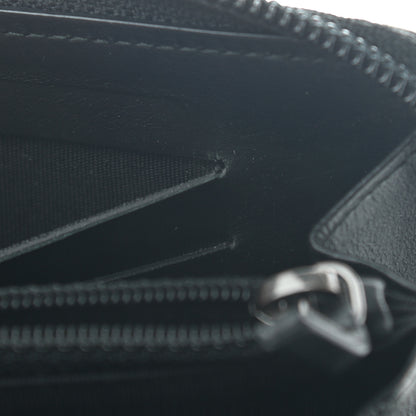 Chanel Caviar Quilted Small Boy Zip Around Wallet Black 8 of 8