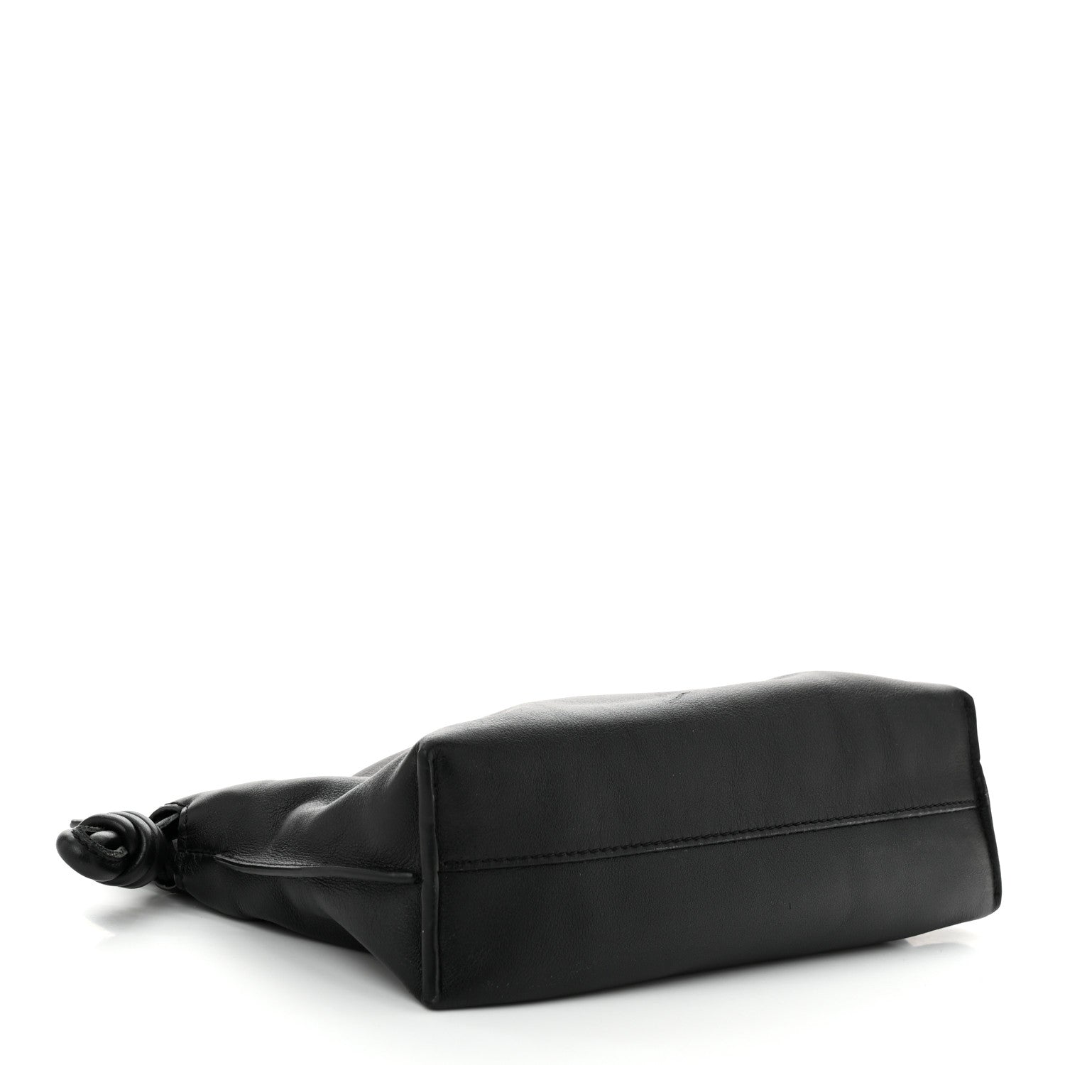 Loewe Calfskin Mini Flamenco Knot Clutch Black 4 of 10