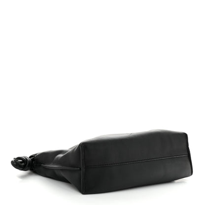 Loewe Calfskin Mini Flamenco Knot Clutch Black 4 of 10