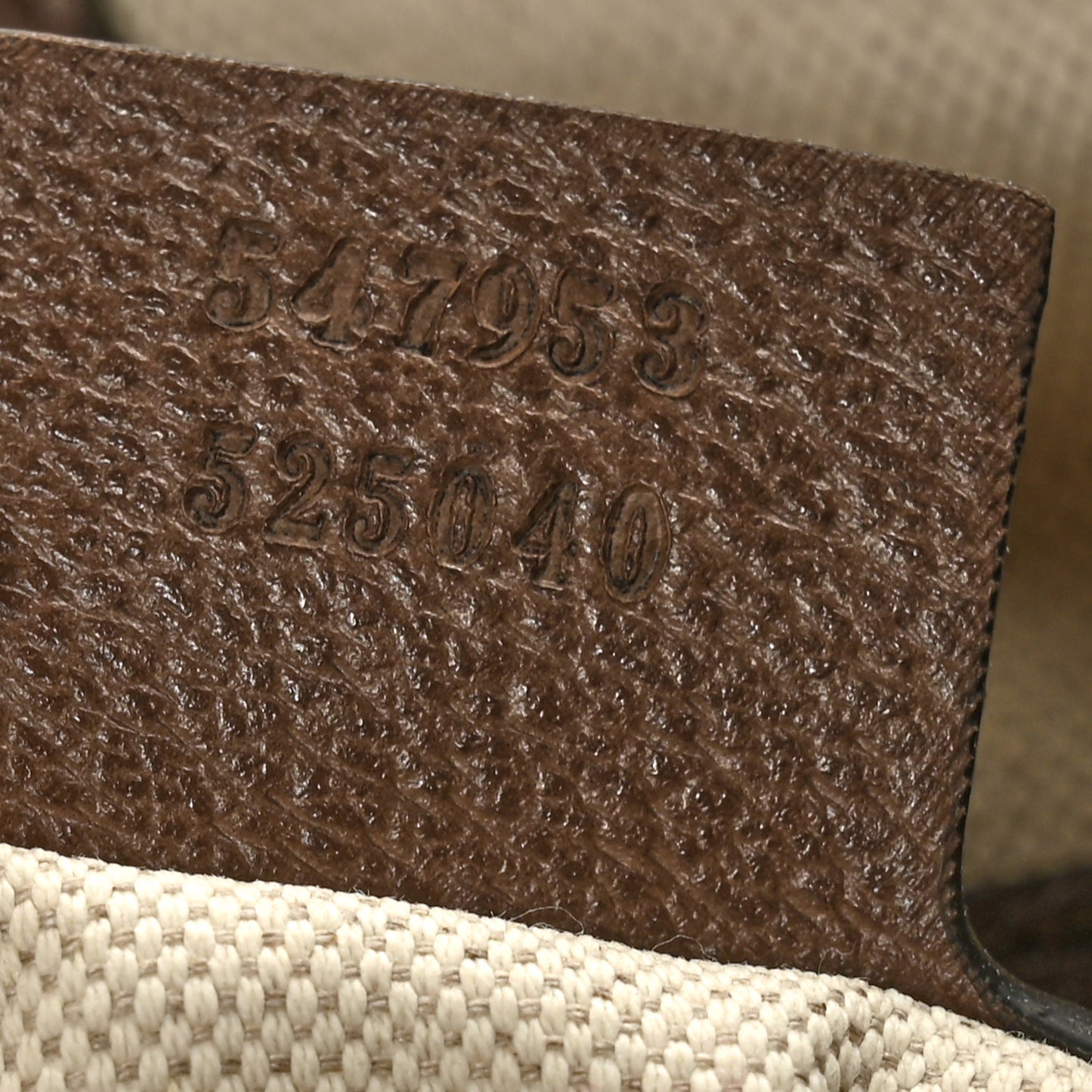 GG Supreme Monogram Textured Dollar Calfskin Web Medium Ophidia Carry-On Duffle Bag Beige Ebony New Acero