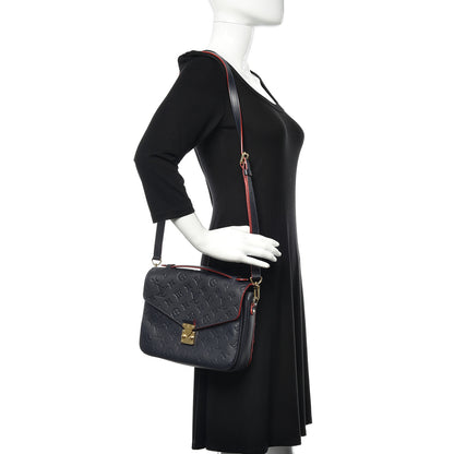 Louis Vuitton Empreinte Pochette Metis Marine Rouge 2 of 9