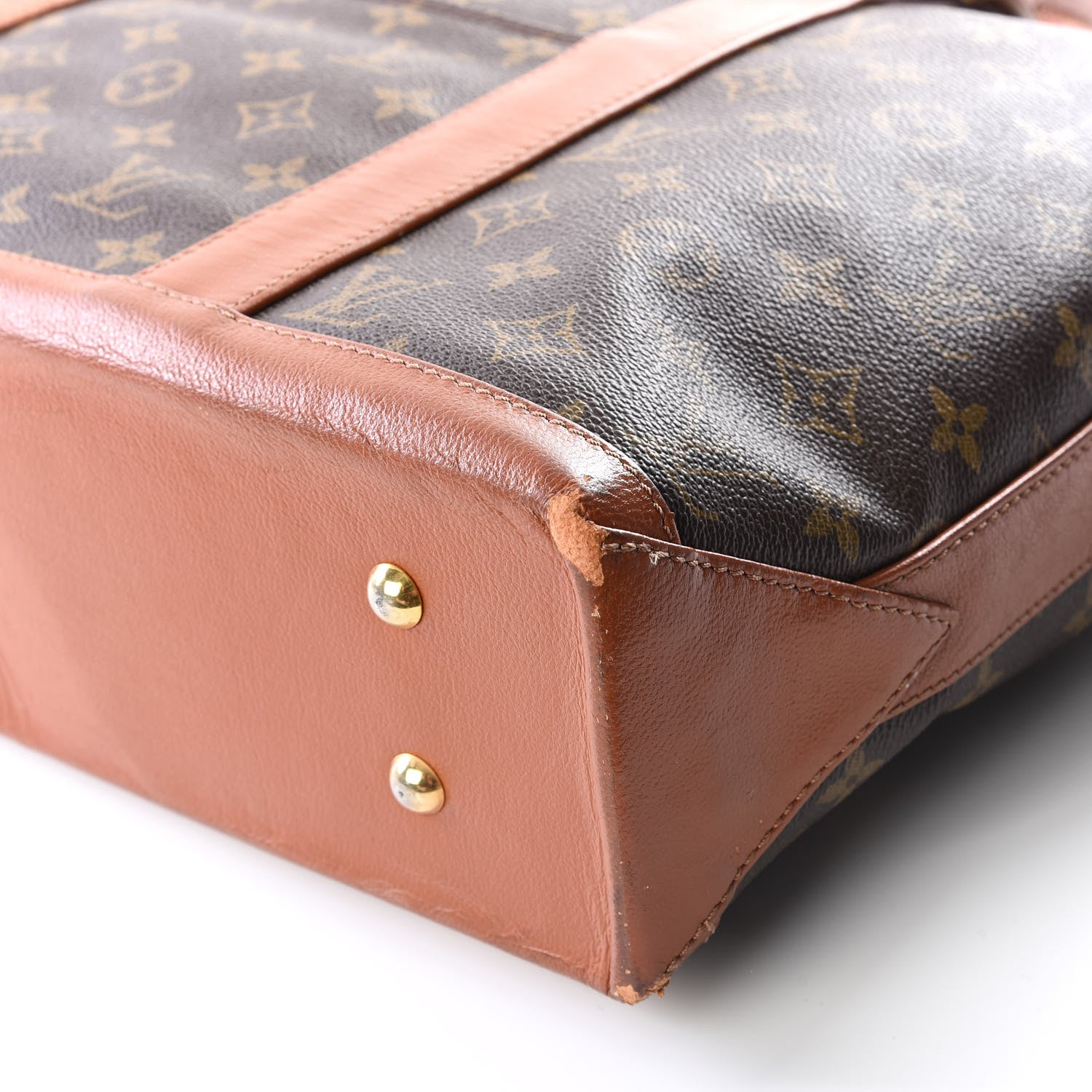 Louis Vuitton Monogram Sac Weekend PM 9 of 13