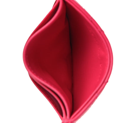 Christian Dior Lambskin Cannage Lady Dior Card Holder Fuchsia 5 of 11