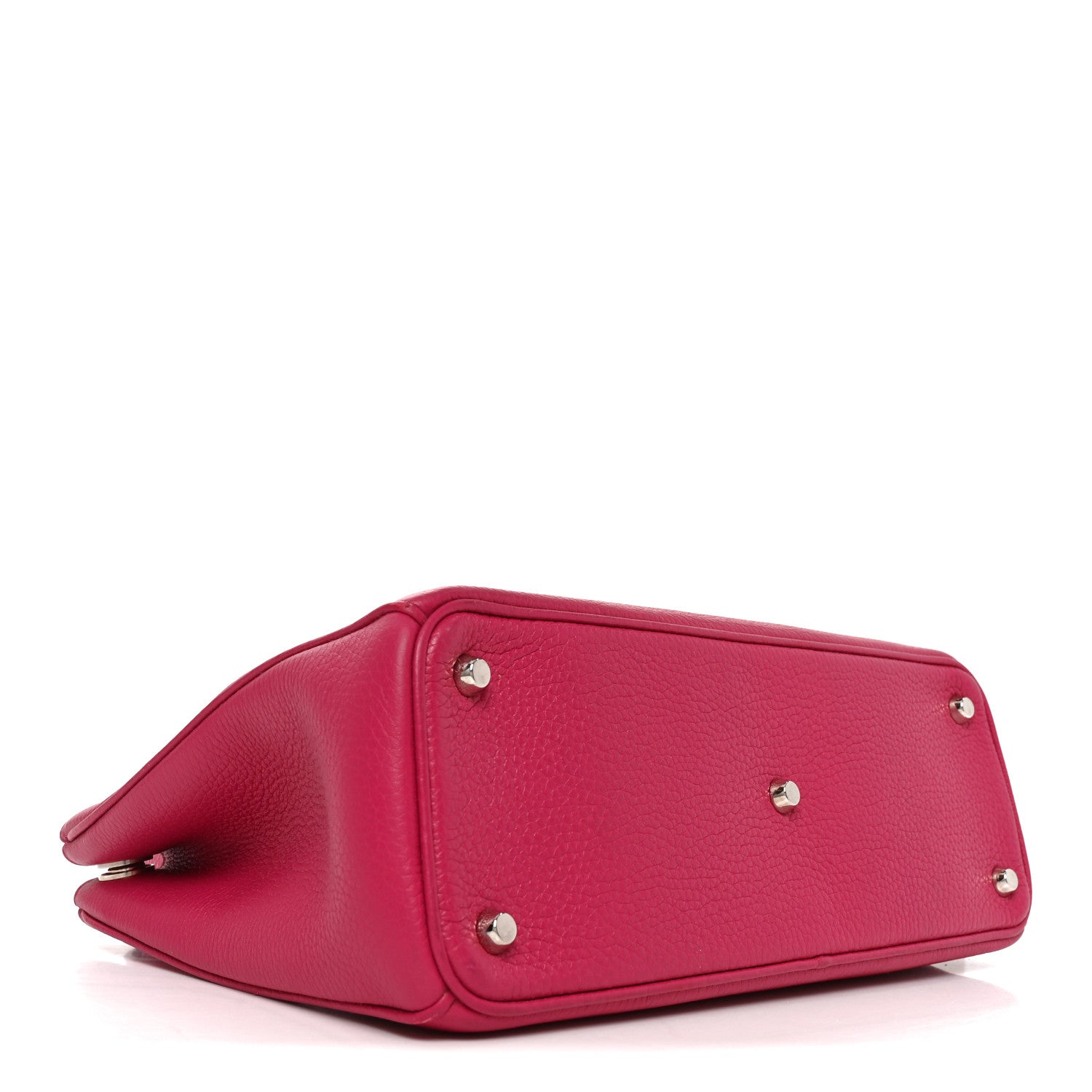 Christian Dior Calfskin Medium Diorissimo Bag Fuchsia 4 of 9