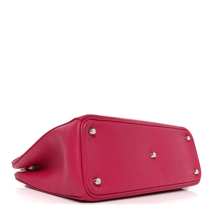 Christian Dior Calfskin Medium Diorissimo Bag Fuchsia 4 of 9