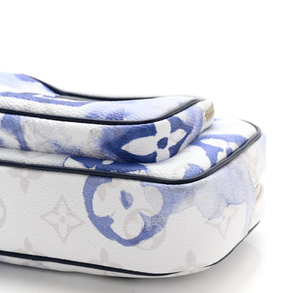 Louis Vuitton Monogram Watercolor Outdoor Pouch Blue 9 of 9
