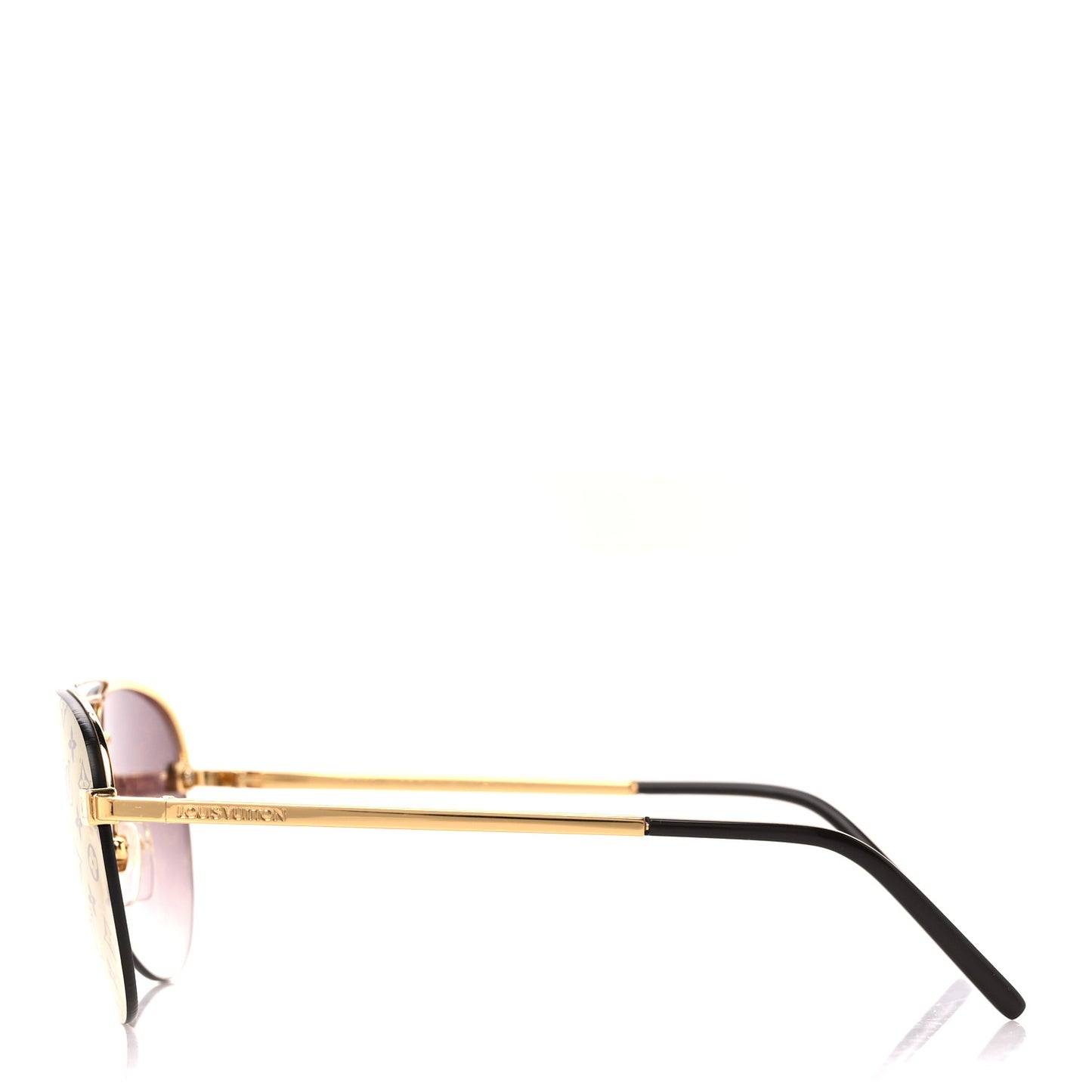 Metal Clockwise Sunglasses Z1020W Gold