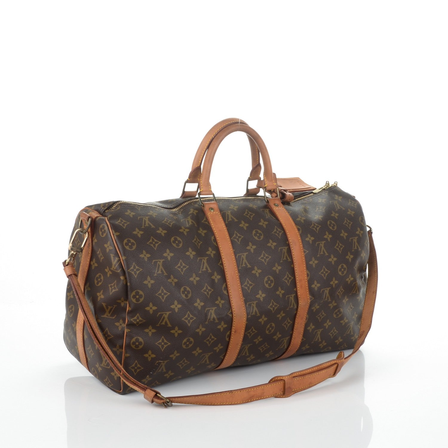 Louis Vuitton Monogram Keepall Bandouliere 50 3 of 12