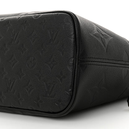 Louis Vuitton Empreinte Monogram Giant Neverfull MM Black 10 of 10
