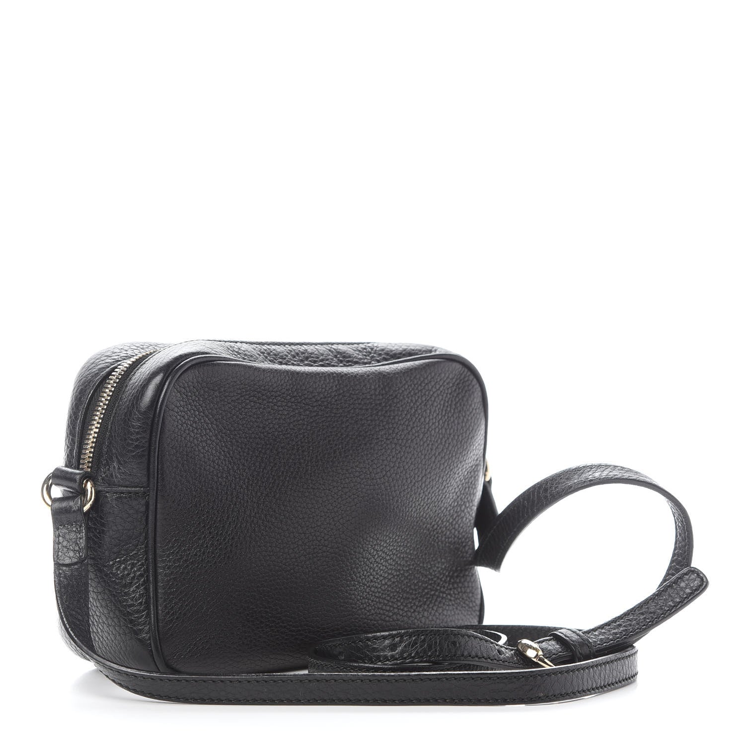 Gucci Pebbled Calfskin Small Soho Disco Bag Black 3 of 12