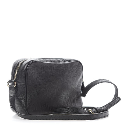 Gucci Pebbled Calfskin Small Soho Disco Bag Black 3 of 12