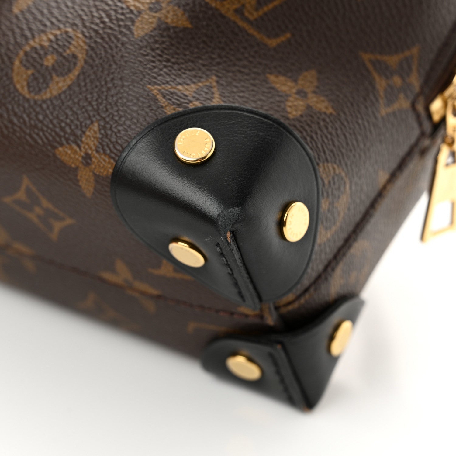 Louis Vuitton Monogram Petite Malle Souple Black 10 of 11