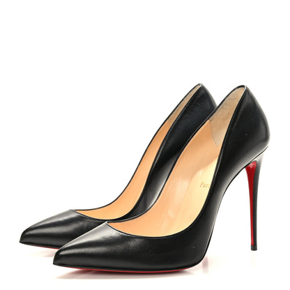 Christian Louboutin Shiny Nappa Pigalle Follies 100 Pumps 41 Black 3 of 8