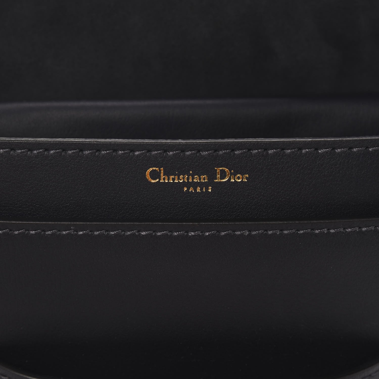 Christian Dior Smooth Calfskin Dio(r)evolution Top Handle Medium Flap Deep Blue 6 of 9