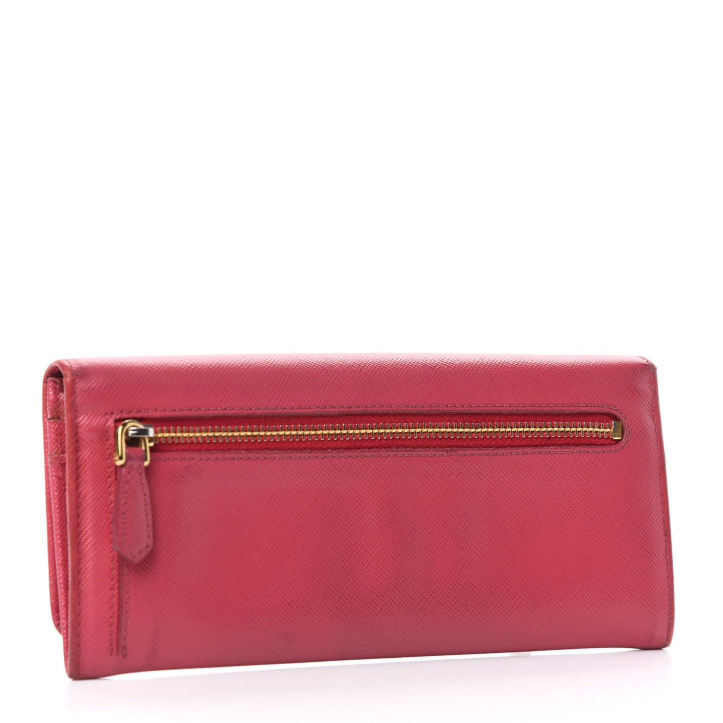 Saffiano Bow Continental Wallet Peonia