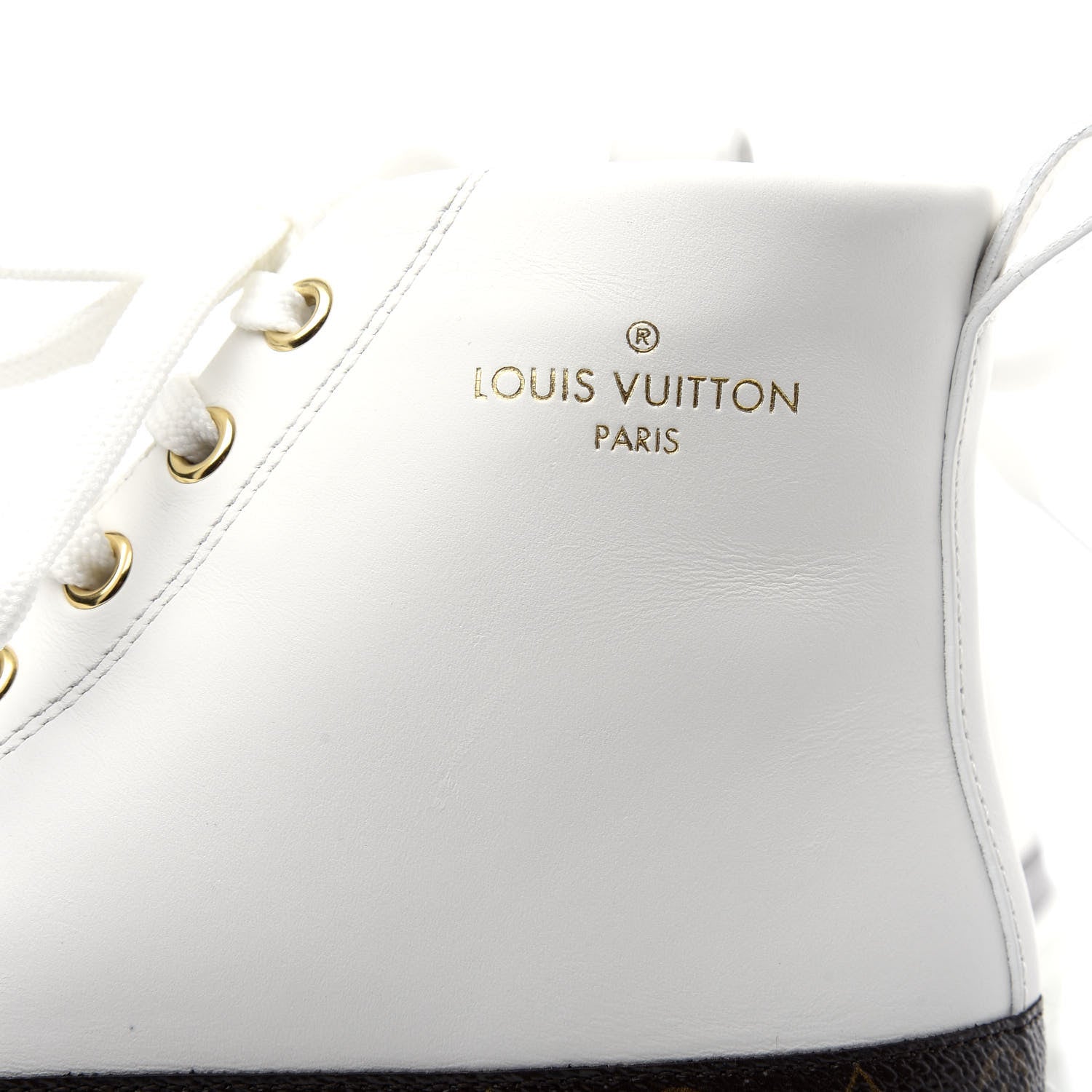 Louis Vuitton Monogram Stellar Sneaker Boots 35.5 White 10 of 12