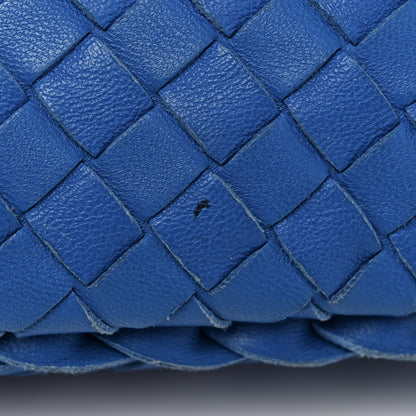 Bottega Veneta Nappa Intrecciato Medium Veneta Hobo Signal Blue 11 of 14