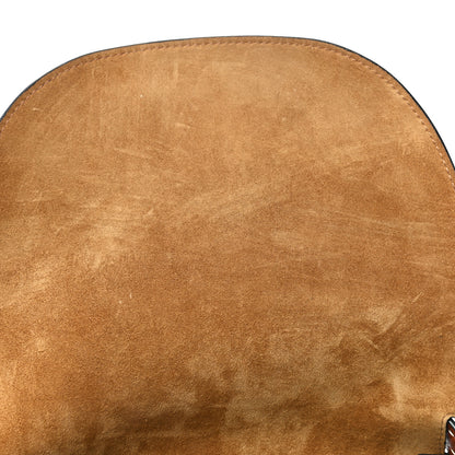 Loewe Grained Calfskin Small Gate Crossbody Bag Pecan Black 11 of 14