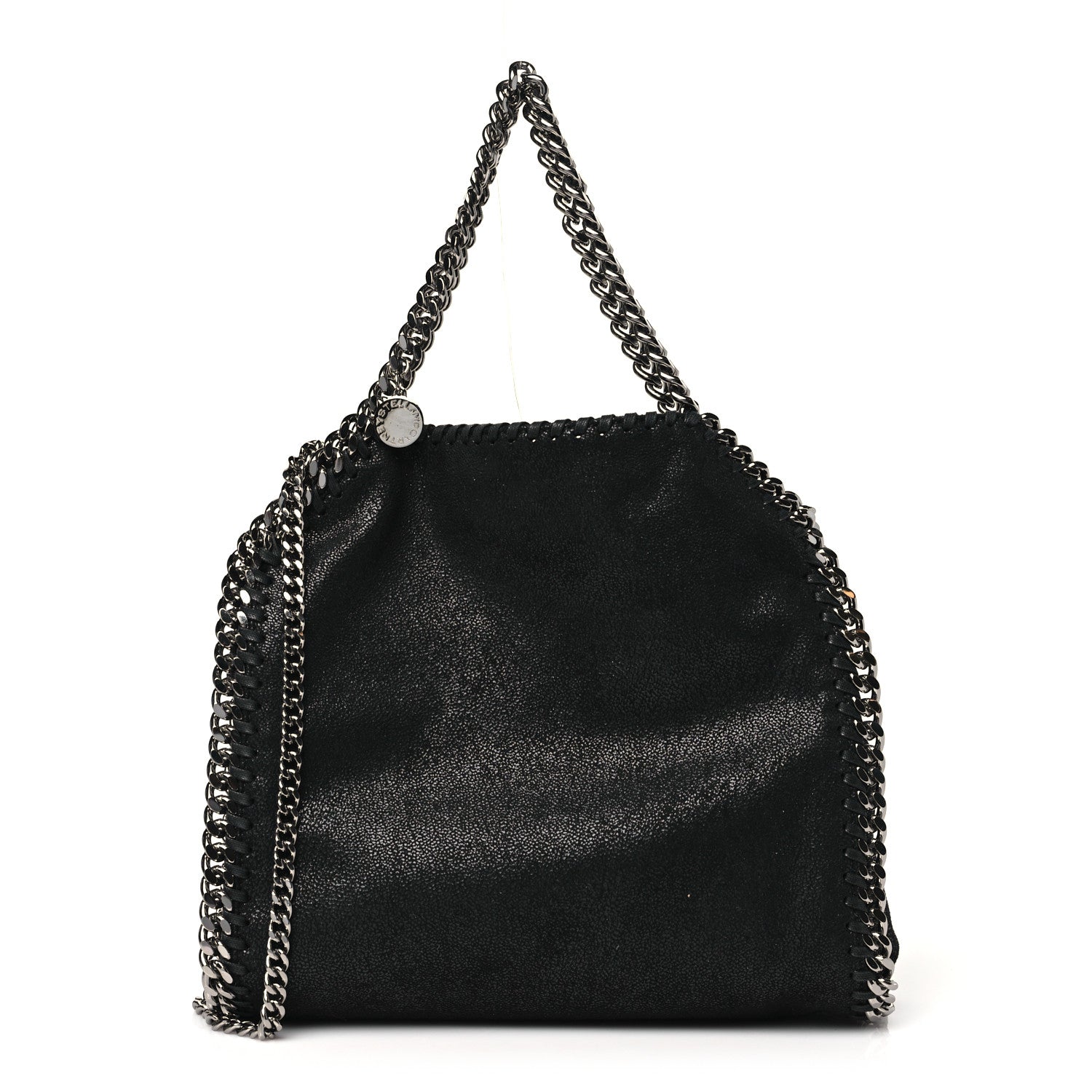 Stella McCartney Shaggy Deer Mini Falabella Tote Black 1 of 12