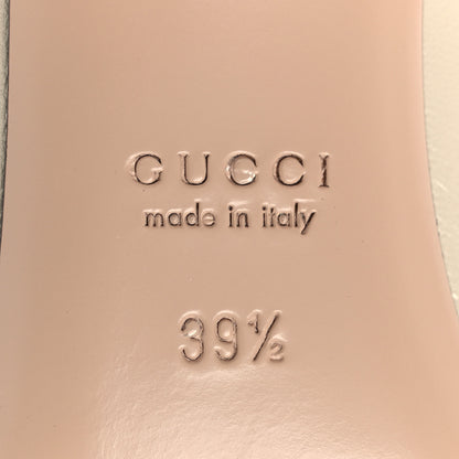 Gucci Nappa Horsebit 75mm Slide Sandals 39.5 Mystic White 8 of 12