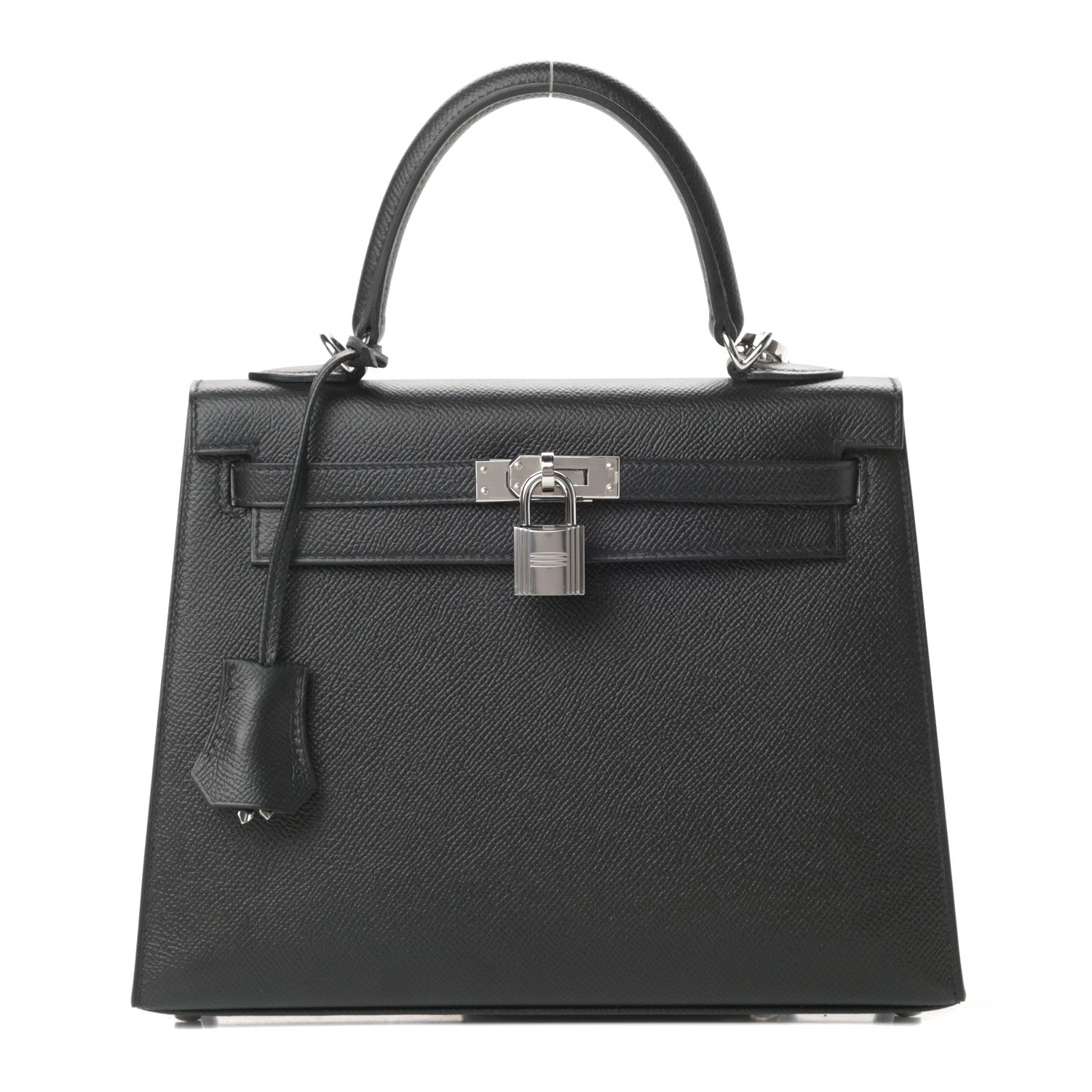 Hermes Epsom Kelly Sellier 25 Black 1 of 11