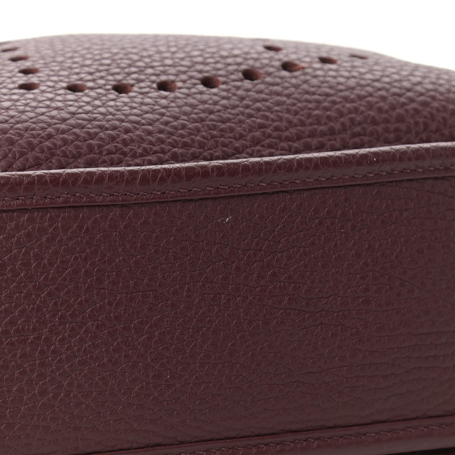 Hermes Taurillon Clemence Evelyne III PM Bordeaux 11 of 12