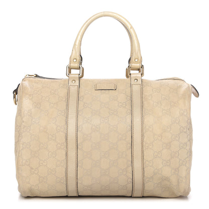 Gucci Guccissima Medium Joy Boston Off White 1 of 12