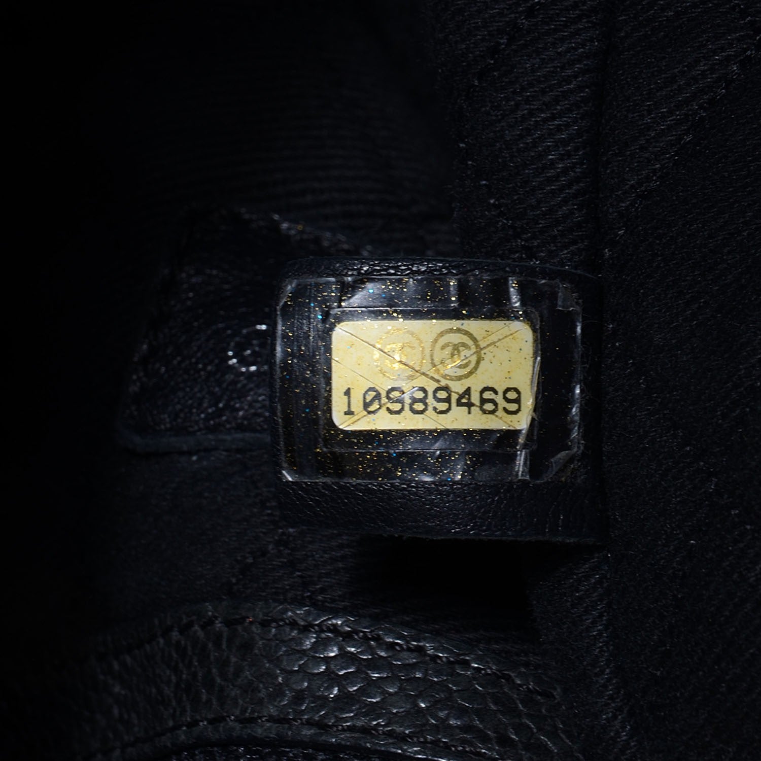 Chanel Distressed Caviar Outdoor Ligne Tote Black 7 of 7