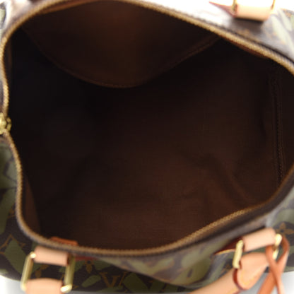 Louis Vuitton Monogram Graffiti Speedy 30 Kaki 5 of 9