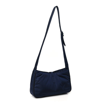 Saint Laurent Econyl Nylon Le 5 A 7 Hobo Navy 2 of 10