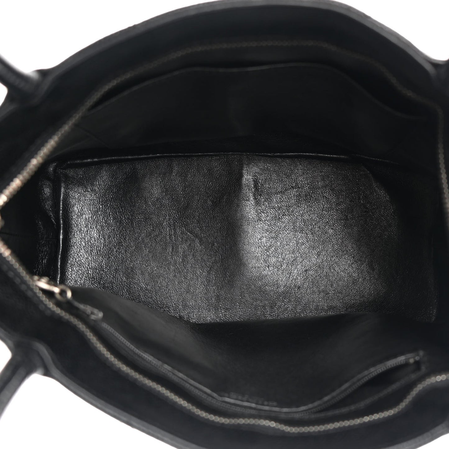 Caviar Quilted Medallion Tote Black