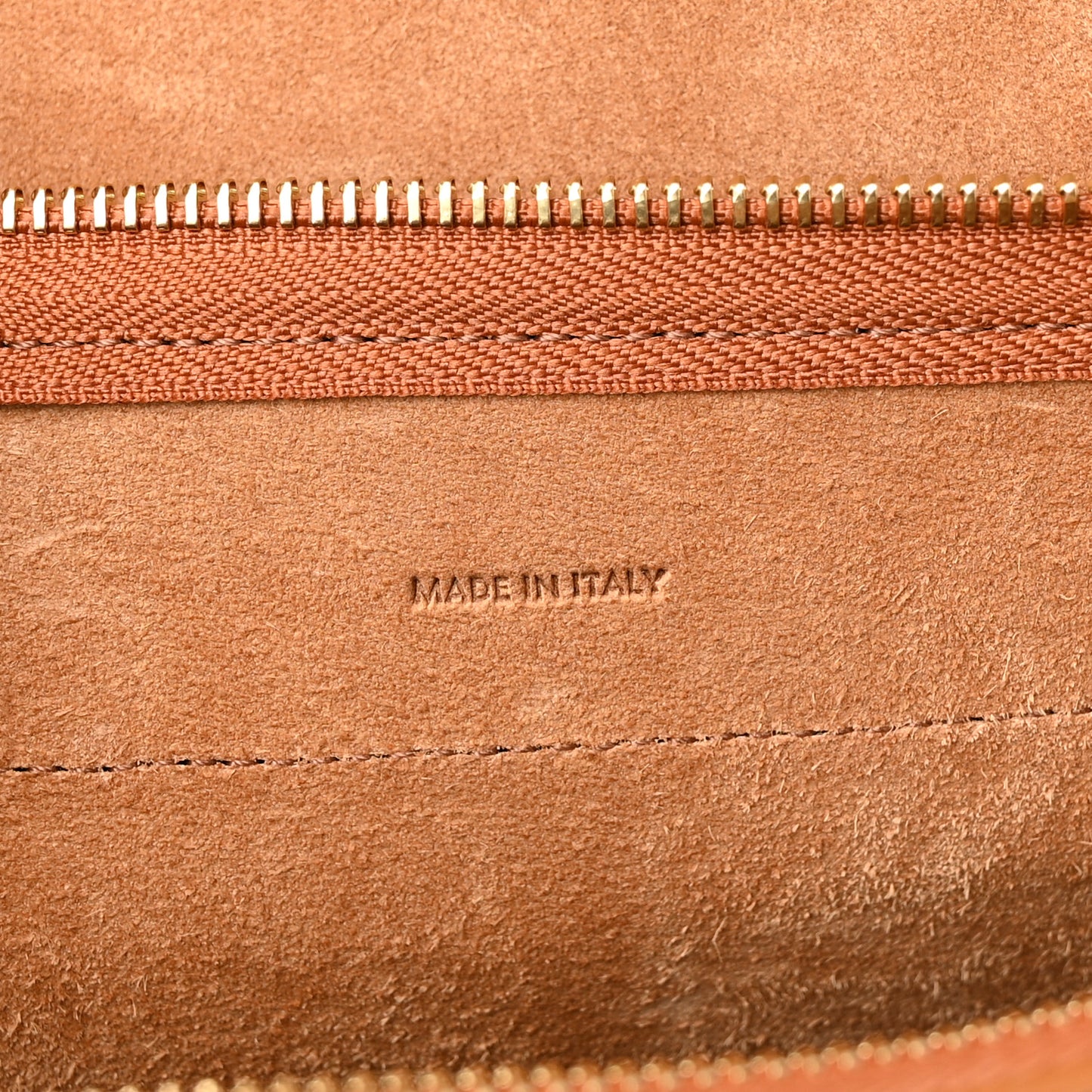 Calfskin Crocodile Embossed Nano Belt Bag Camel
