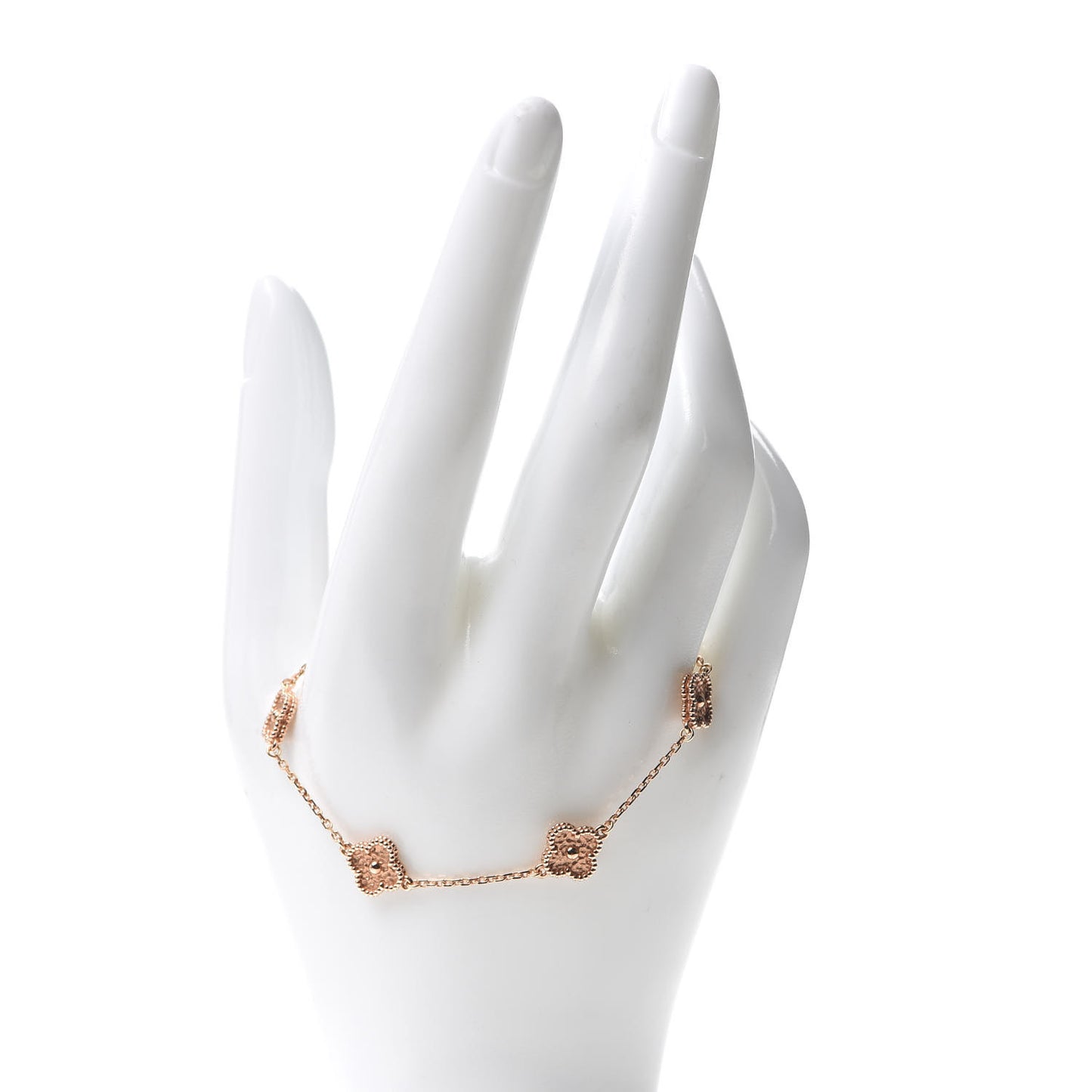 18K Rose Gold 6 Motifs Sweet Alhambra Bracelet