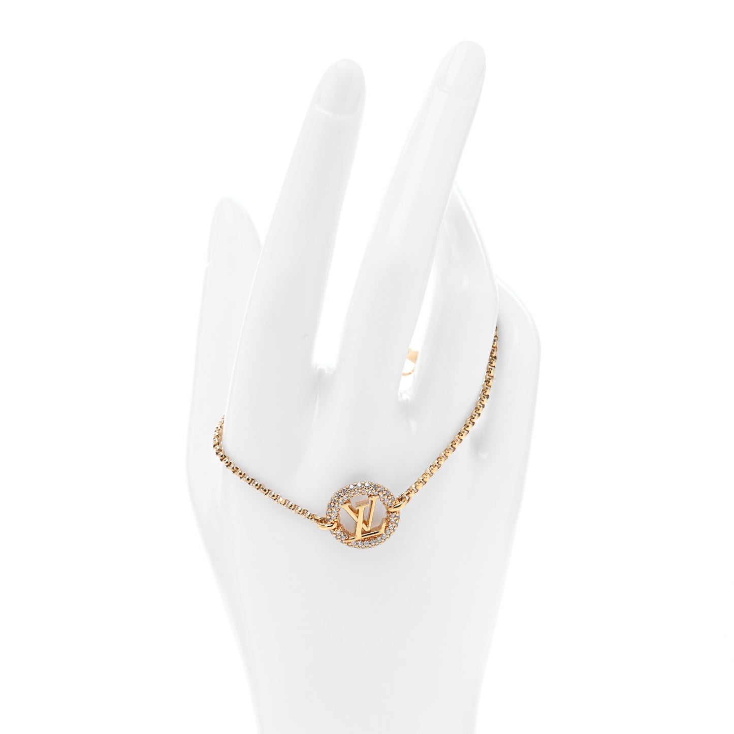 Metal Crystal Louise By Night Bracelet Gold