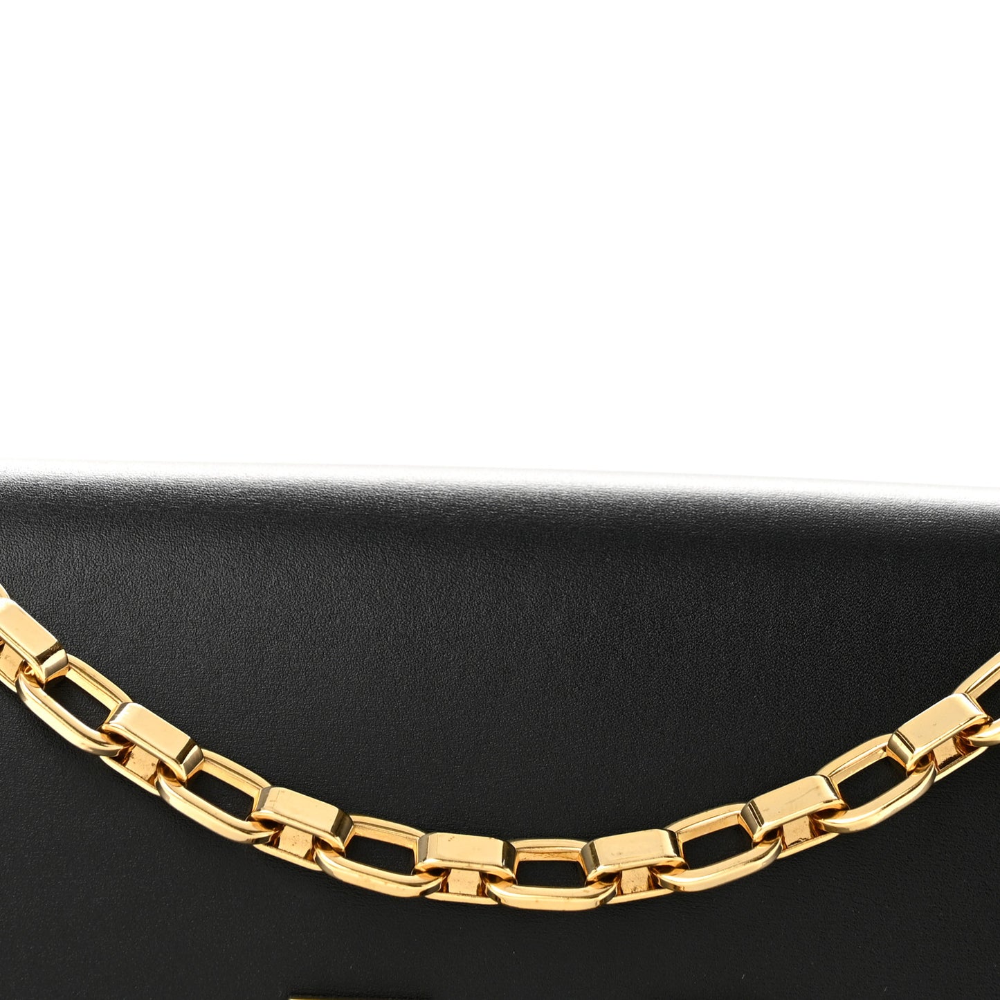 Calfskin Chain Louise MM Black