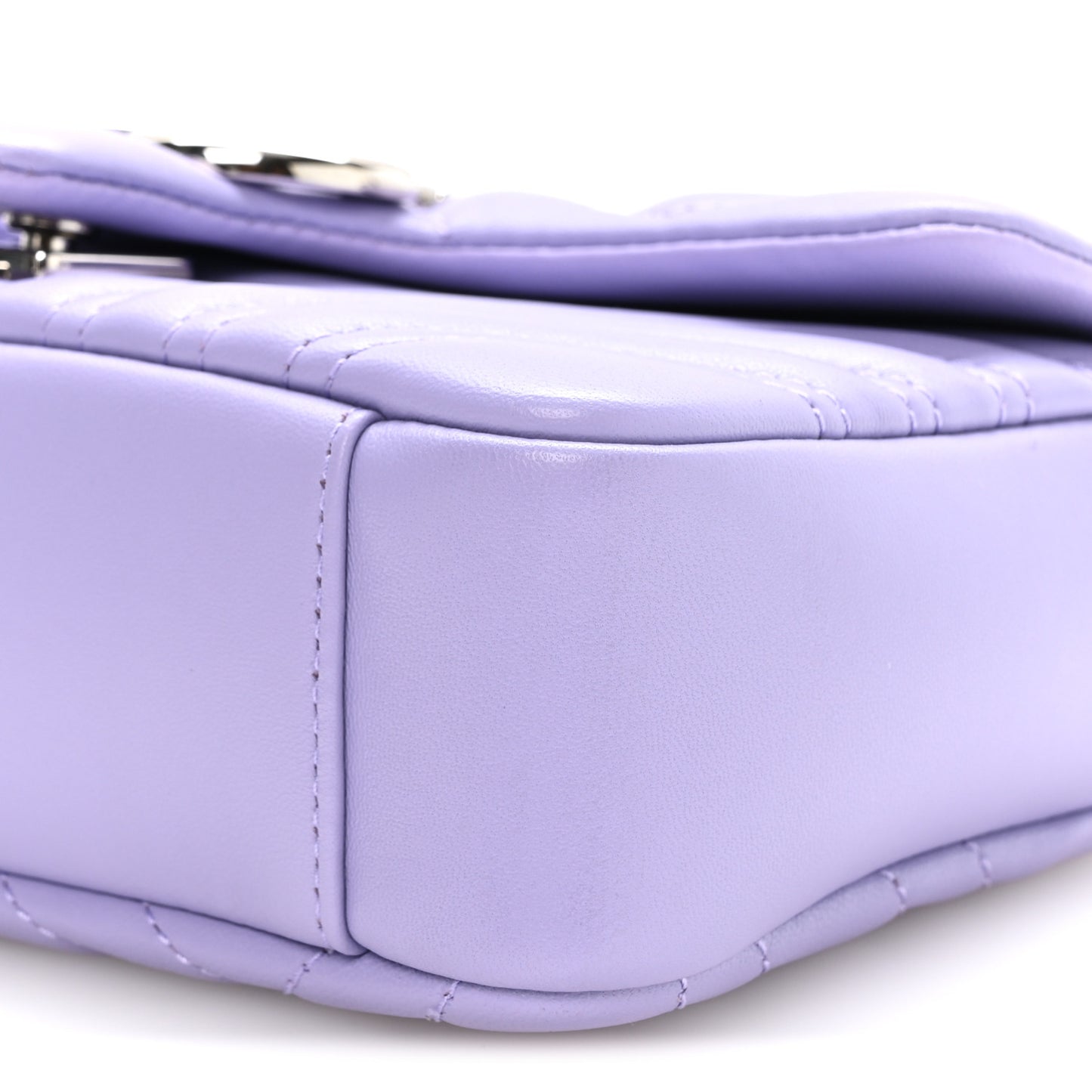 Lambskin Matelasse Small GG Marmont Shoulder Bag Lapis
