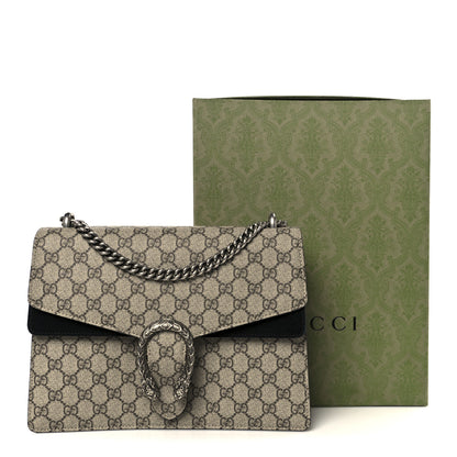 Gucci GG Supreme Monogram Medium Dionysus Shoulder Bag Black 11 of 11