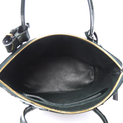 Louis Vuitton Patent Lambskin Fascination Lockit Vert Fonce 4 of 13
