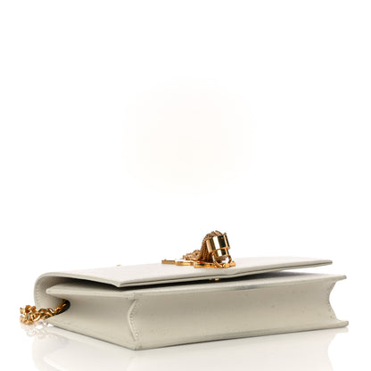 Saint Laurent Grain De Poudre Classic Monogram Kate Tassel Chain Wallet Crema Soft 4 of 11