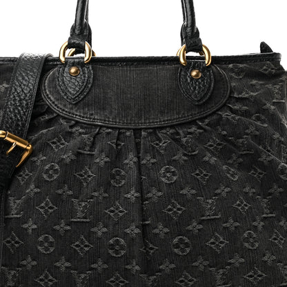Louis Vuitton Denim Neo Cabby GM Black 7 of 17
