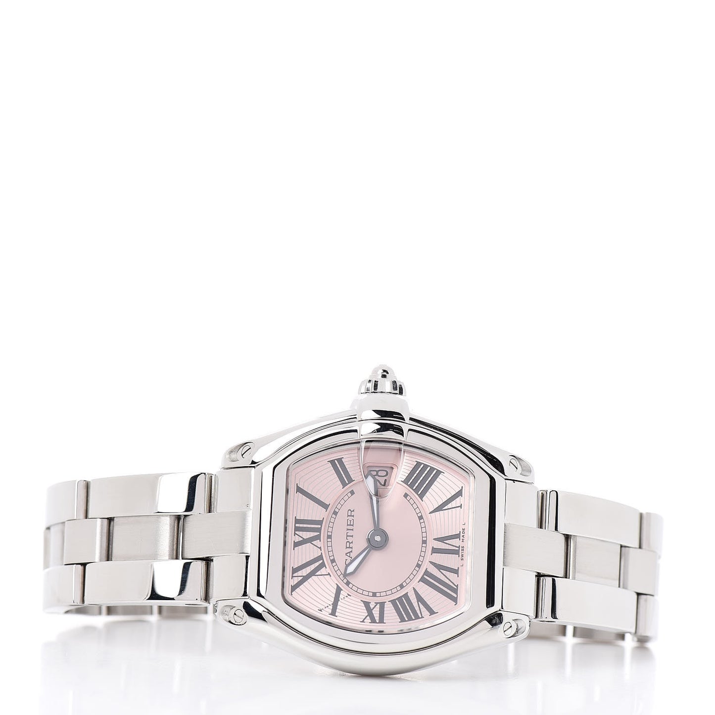 Stainless Steel 31mm Roadster Quartz Watch Pink