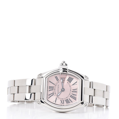 Cartier Stainless Steel 31mm Roadster Quartz Watch Pink 3 of 5