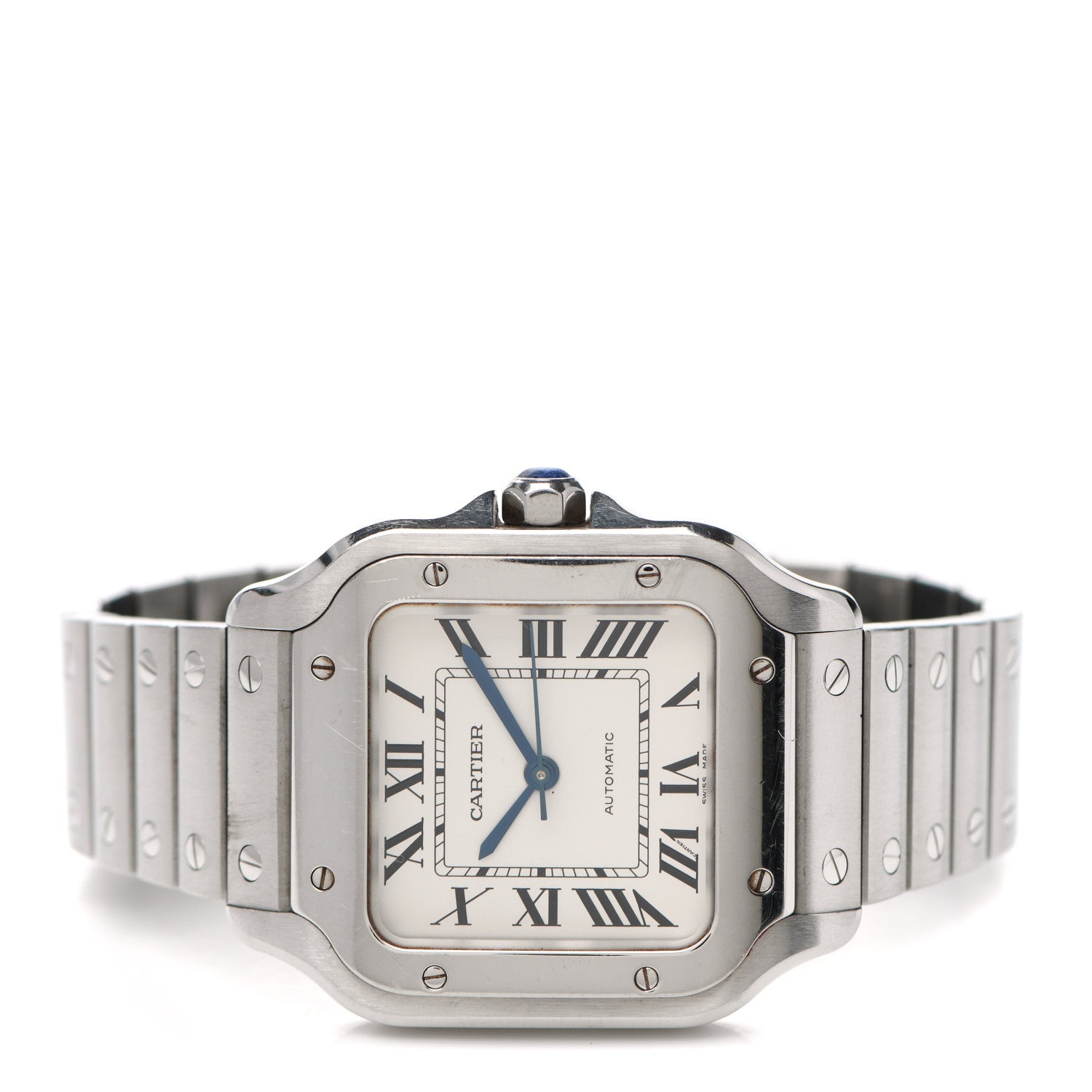 Cartier Stainless Steel 35mm Santos de Cartier Automatic Watch 3 of 6
