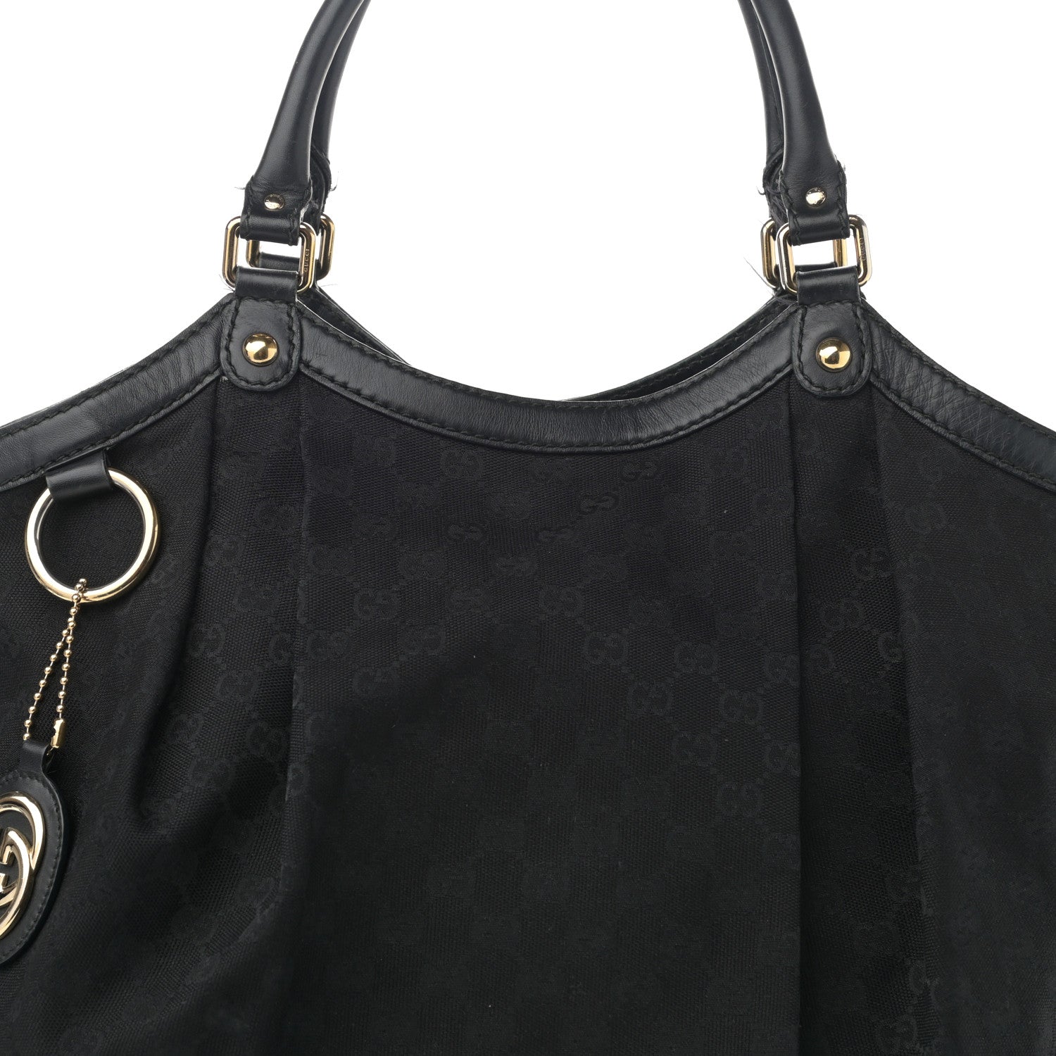 Gucci Monogram Large Sukey Black 8 of 16