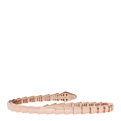 Bulgari 18K Rose Gold Serpenti Viper Bracelet M 2 of 4