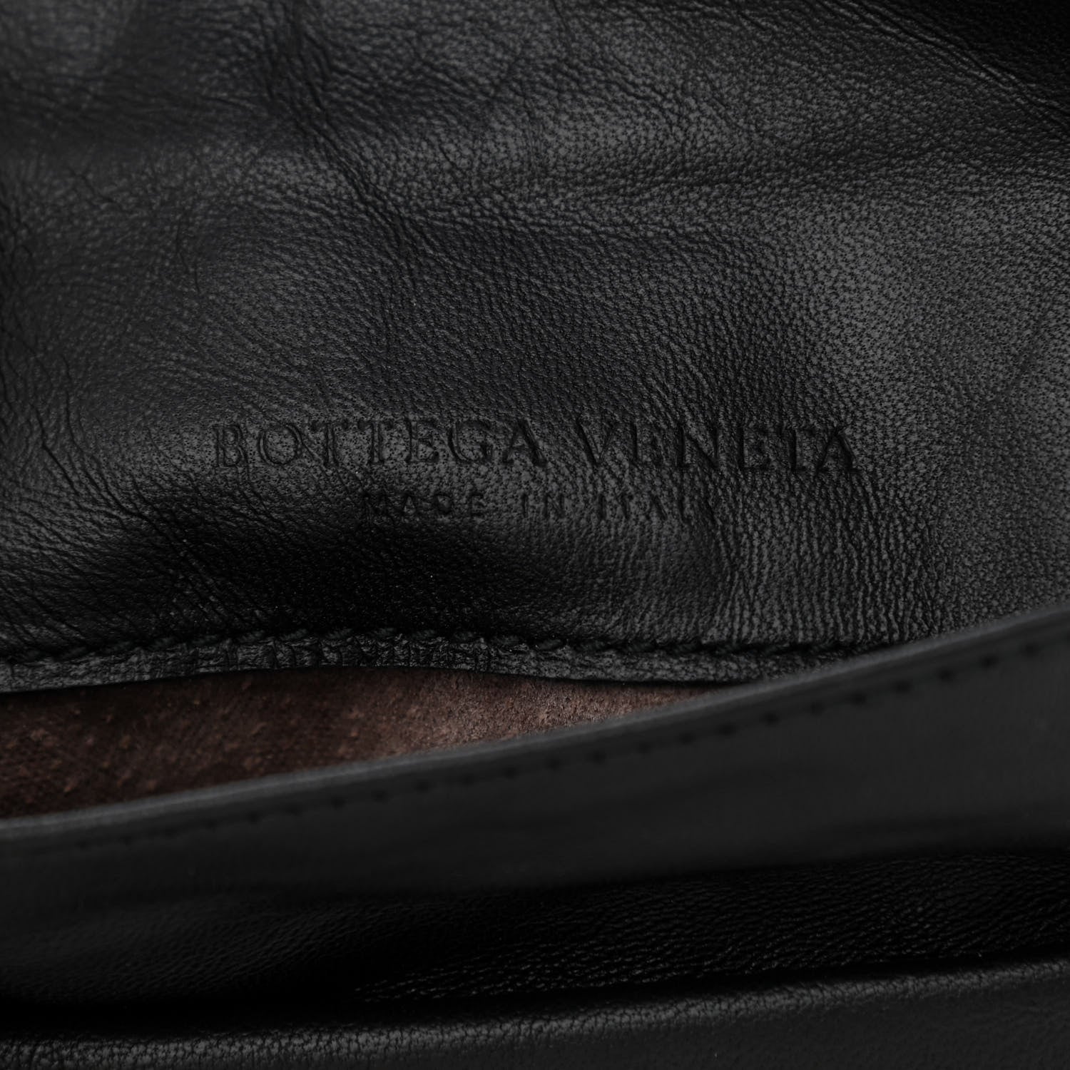 Bottega Veneta Nappa Intrecciato Mini Chain Messenger Black 6 of 8
