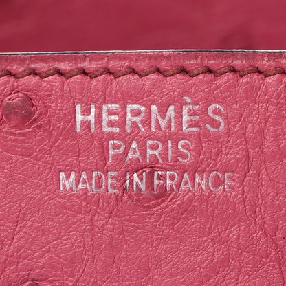 Hermes Ostrich Birkin 35 Fuchsia 25 of 43