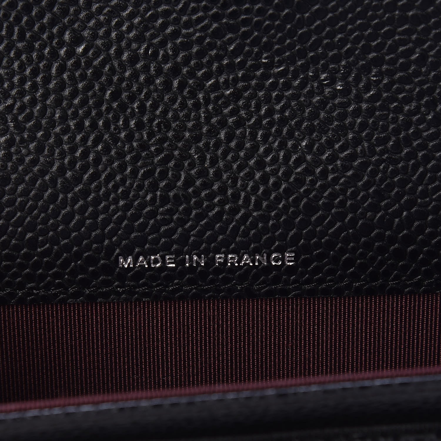 Chanel Caviar Quilted Flap Card Holder Wallet Black 7 of 9