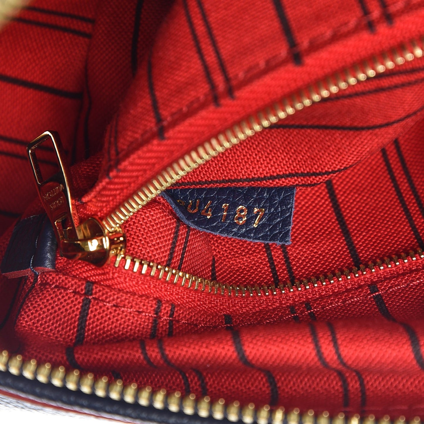 Empreinte Speedy Bandouliere 25 NM Marine Rouge