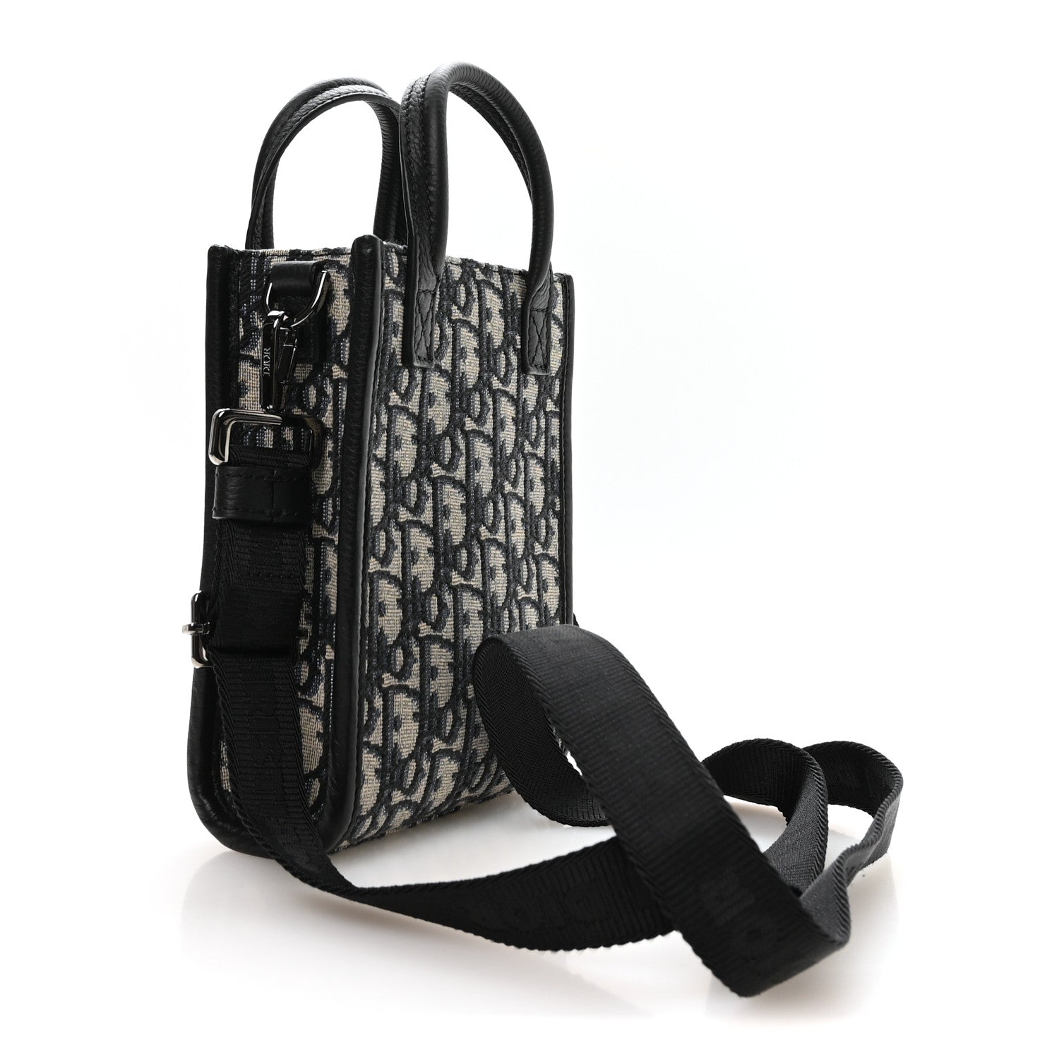 Christian Dior HOMME Oblique Safari Messenger Blue 3 of 9